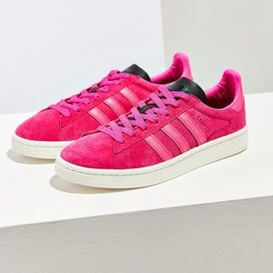 adidas Originals campus sneaker— Hot Pink W9/M 7.5